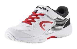 HEAD Velcro 3.0 Slip Resistant Abrasion Resistant Kids' Training Shoes White Red Kids'