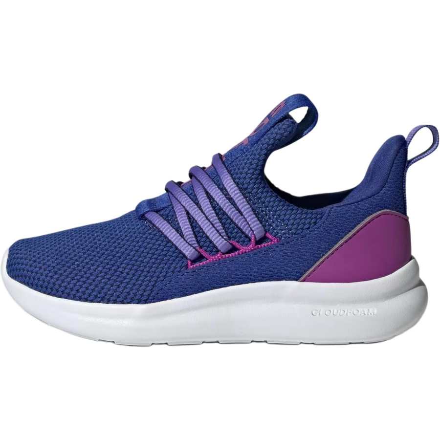 Adidas Adidas LITE RACER ADAPT 7.0 Slip Resistant Abrasion Resistant Low top Kids Lifestyle Shoes Blue Kids'