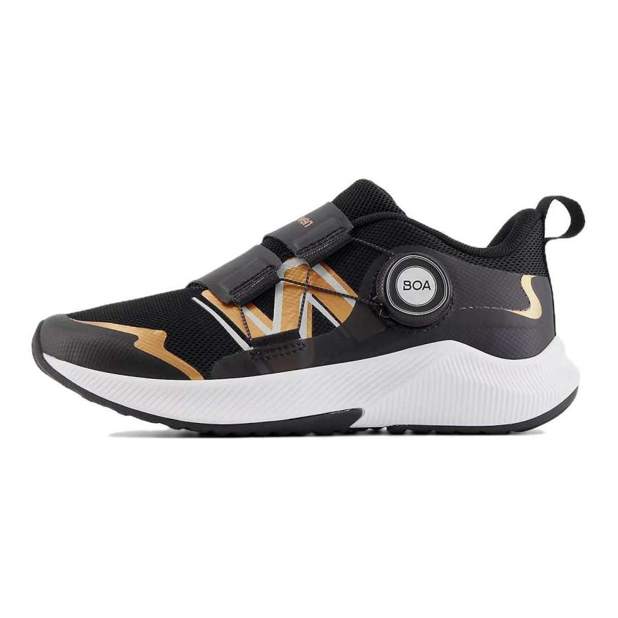 New Balance New Balance DynaSoft Reveal V4 Comfortable Abrasion Resistant Low top Kids' Running Shoes Black Gold Kids'