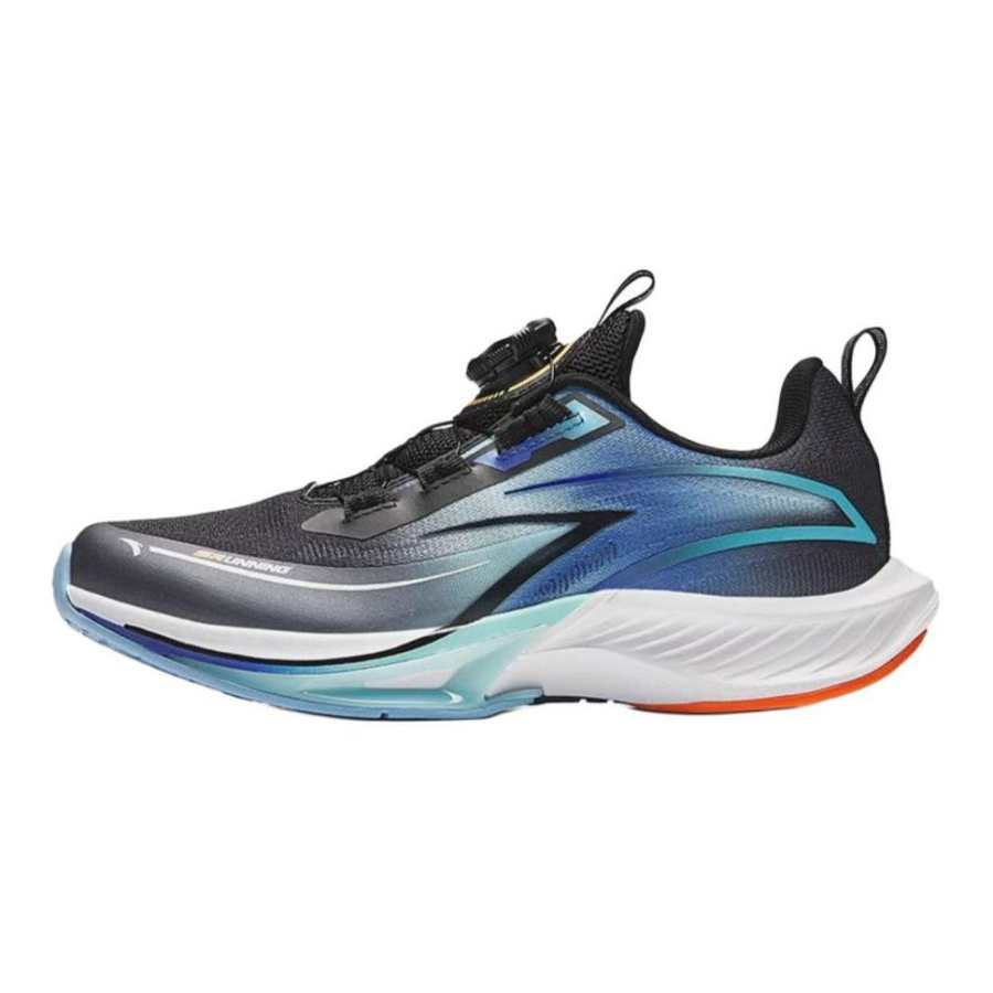 Antakids Hail Wave GT 2.0 Fabric Low top Running Shoes Black Blue White Teenagers