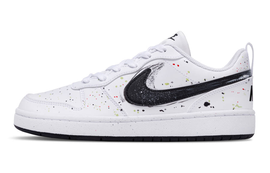 Nike Nike Court Borough Low top Kids' Skateboarding Shoes White Teenagers