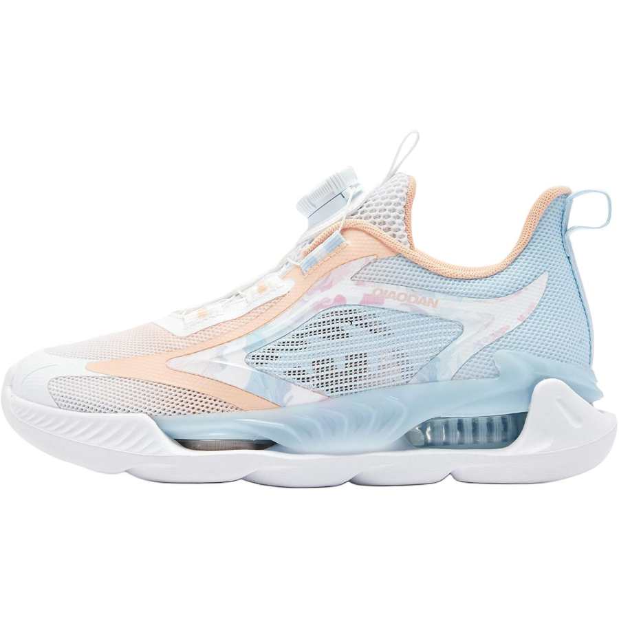QIAODAN Low top Running Shoes Spring Blue Teenagers