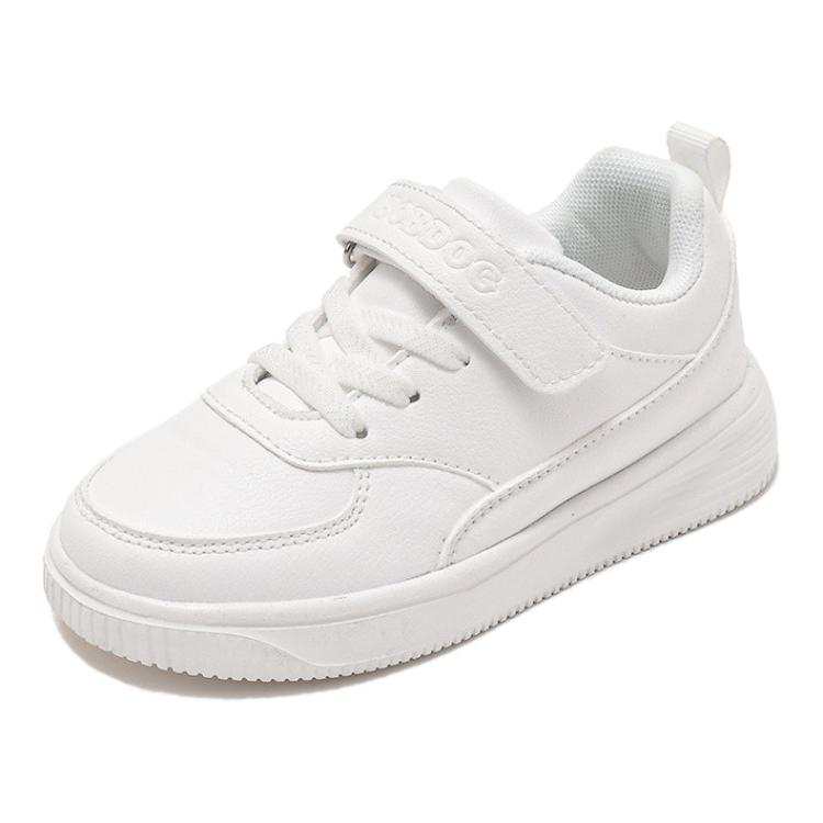 BOBDOG Slip Resistant Abrasion Resistant Low top Kids' Skateboarding Shoes White Kids'