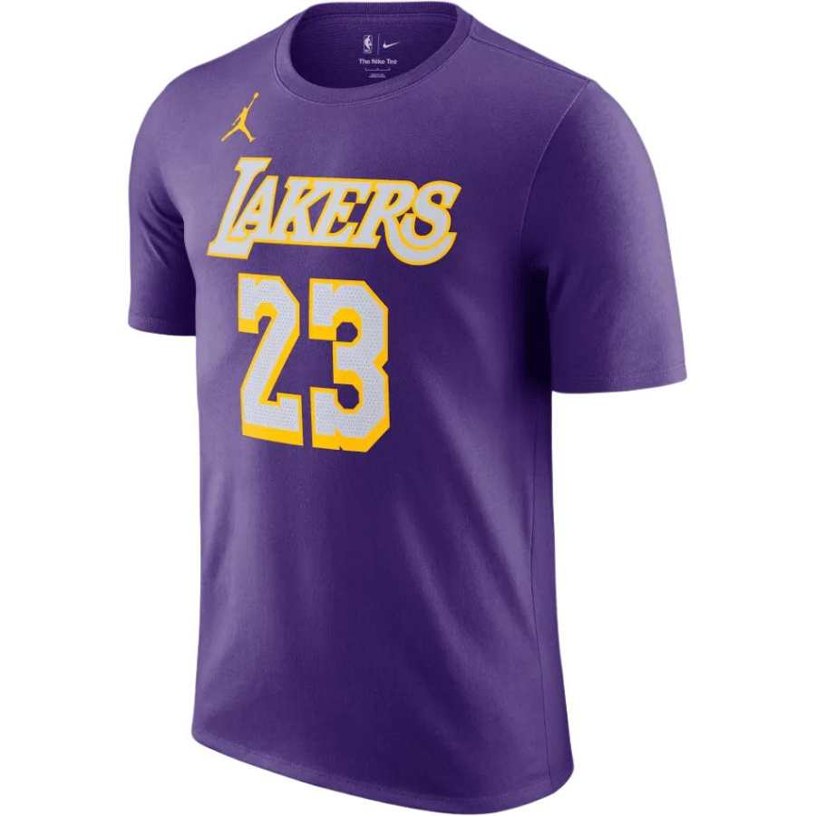 Jordan Jordan T Shirts Men's Purple Crew Neck