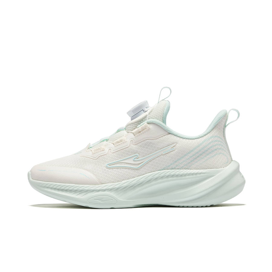 ERKE KIDS Shadow Catcher Low top Running Shoes Microcrystal White/Ice Clear Green Unisex