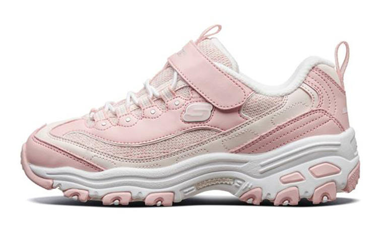 Skechers D'LITES Kids Lifestyle Shoes Pink Teenagers