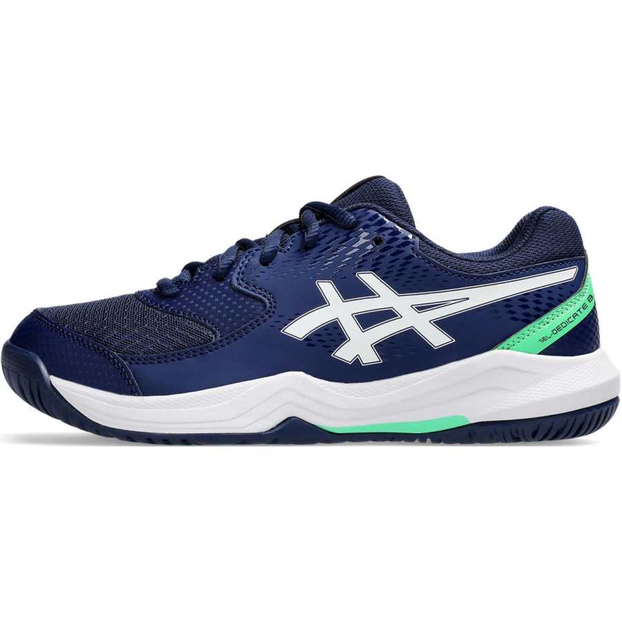ASICS Gel Dedicate 8 Cushioning Low top Kids' Training Shoes Dark Blue Teenagers