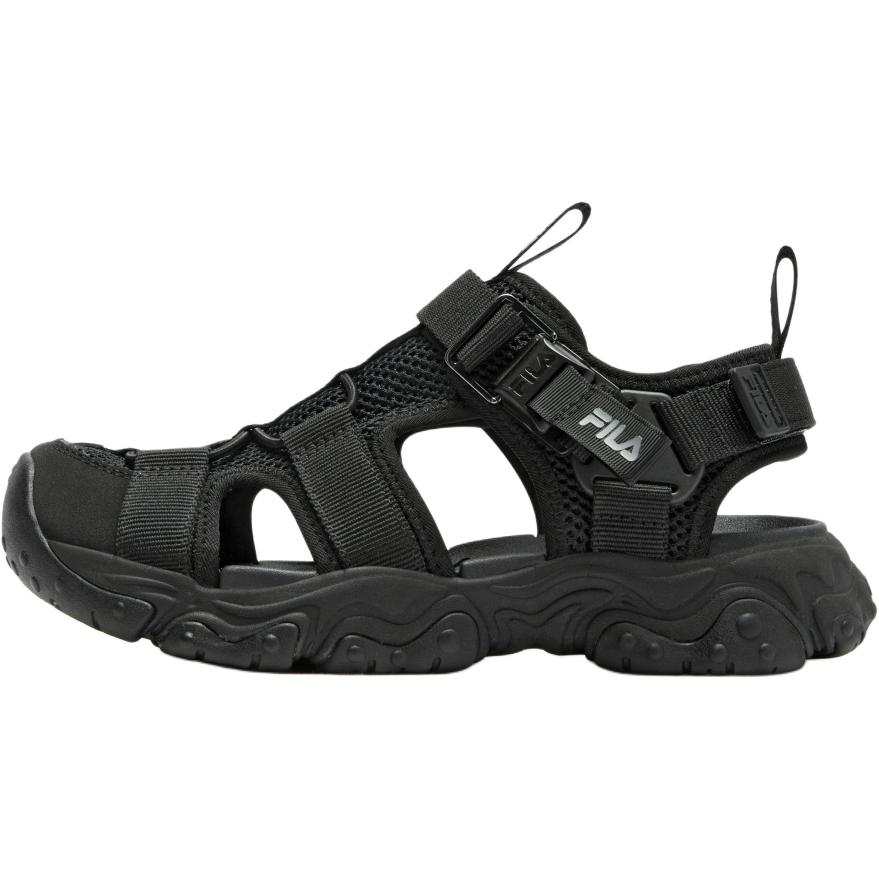 FILA KIDS Cat Paw Abrasion Resistant Breathable Slip Resistant Low top Children's Sandals Black