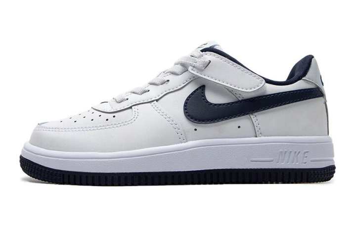 Nike Nike Force 1 Low EasyOn PS 'White Midnight Navy'