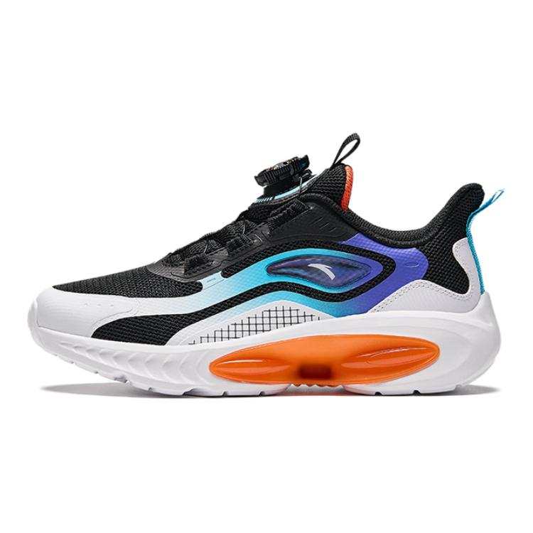 Antakids Comfortable And Breathable Cushioning, Wear Resistant Low top Running Shoes Black White Teenagers