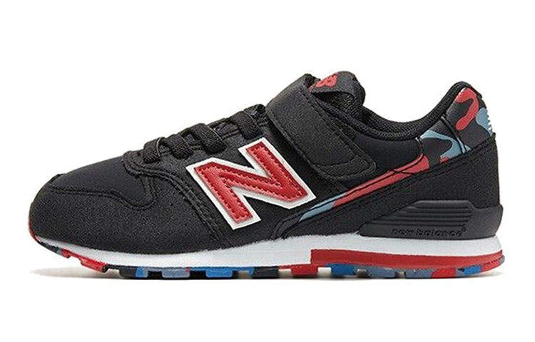 New Balance New Balance Comfortable And Trendy Cushioning, Wear Resistant Low top Kids Lifestyle Shoes Black Red Kids'