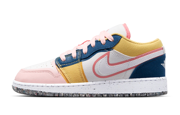 Jordan Jordan 1 Low SE Multi Canvas GS