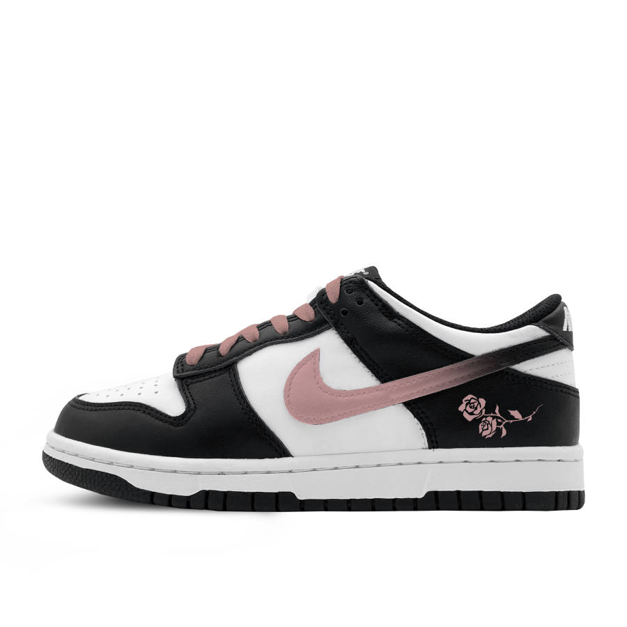 Nike Nike Dunk Powder Rose, White Moonlight Synthetic Leather Cushioning Abrasion Resistant Slip Resistant Low top