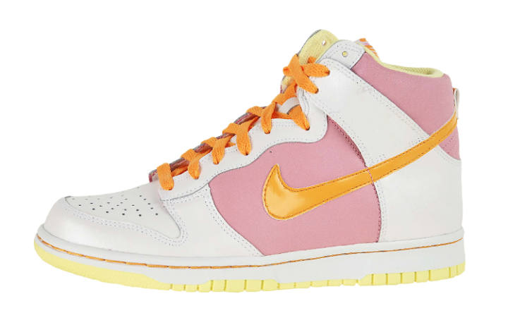 Nike Nike Dunk High High-Top Sneakers Pink/White GS