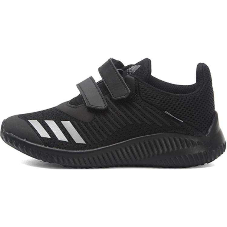 Adidas Adidas Fortarun Slip Resistant Abrasion Resistant Low top Kids' Running Shoes Black Kids'