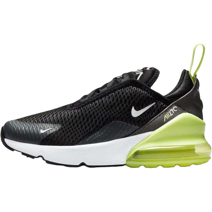 Nike Nike Air Max 270 Low top Kids' Running Shoes Black Green Children Aged 3 7 Years Old