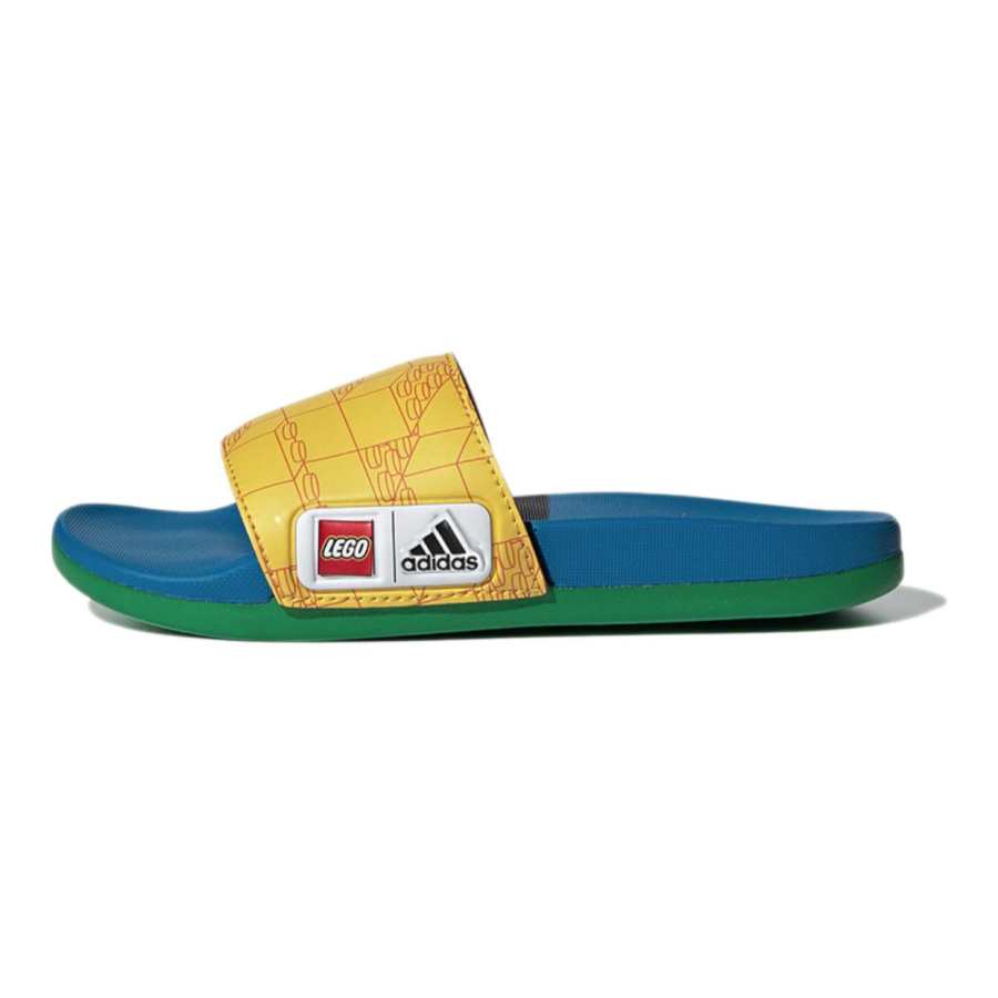 Adidas LEGO x Adidas Adilette Comfort K Kids' Slippers Yellow Blue Kids'