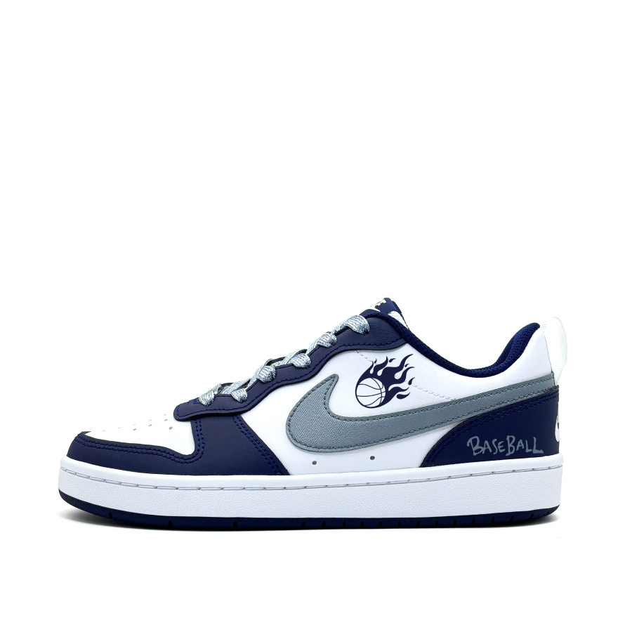 Nike Nike Court Borough BOSS Synthetic Leather Slip Resistant Abrasion Resistant Slip Resistant Abrasion Resistant Low top