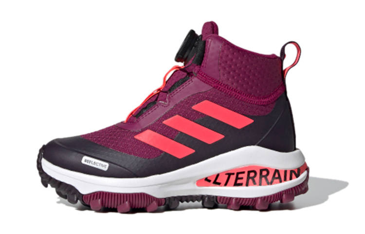 Adidas Adidas Fortarun Boa Atr Btw K Slip Resistant Anti kick Kids' Boots Kids' Fuchsia