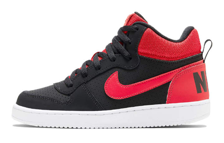 Nike Nike Court Borough Mid Sneakers Black/Red GS
