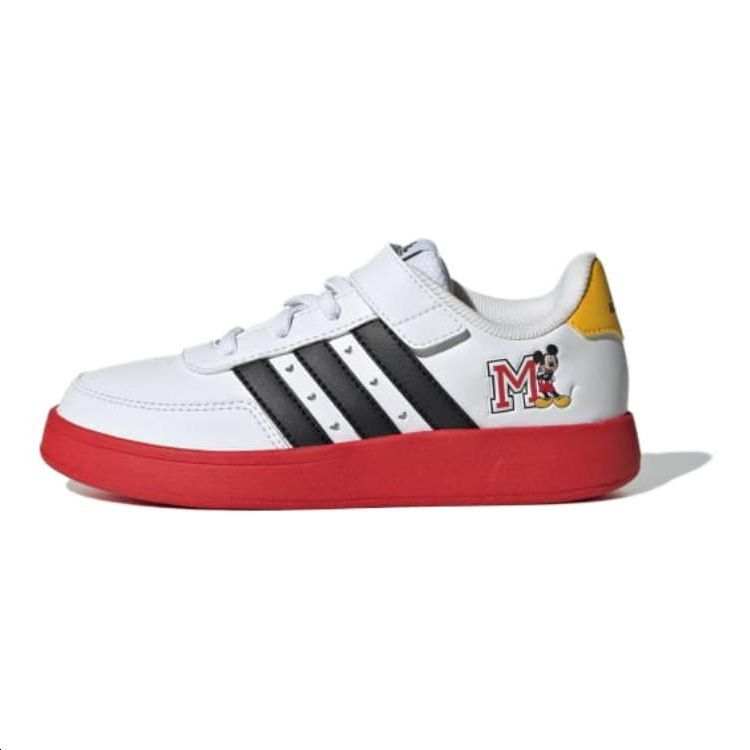 Adidas Adidas DISNEY BREAKNET 2.0 Slip Resistant Slip Resistant Low top Skateboard Shoes White Kids'