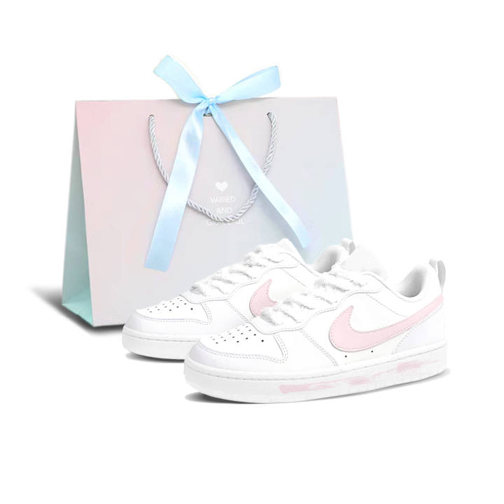 Nike Nike Court Borough 2Court Borough Low 2 Leather Slip Resistant Cushioning Abrasion Resistant Low top