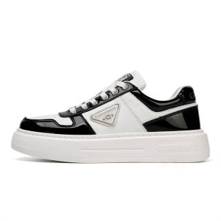 Ku Qi Fashion Trend Slip Resistant Cushioning Abrasion Resistant Breathable Low top Skateboard Shoes Men's