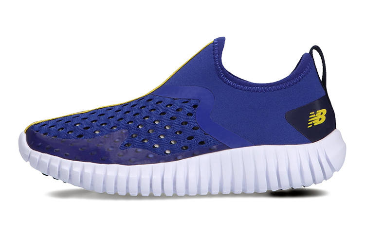 New Balance New Balance NB Aqua Drift Skeleton Cushioning Abrasion Resistant Breathable Low top Kids Lifestyle Shoes Blue Kids'