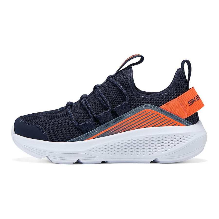Skechers Kids Go Run Elevate Mesh Slip Resistant Abrasion Resistant Low top Kids Lifestyle Shoes Blue Kids'