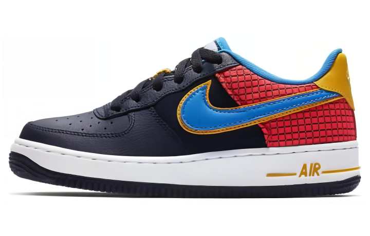 Nike Nike Air Force 1 Now Obsidian Photo Blue GS