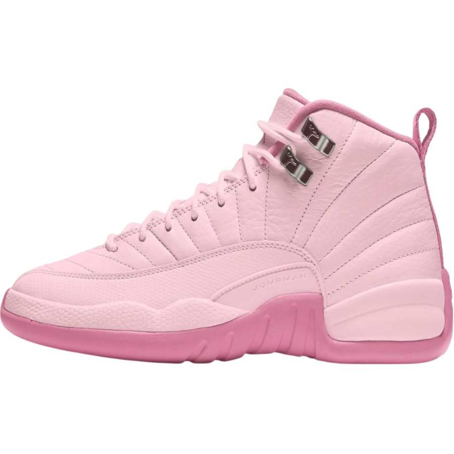 Jordan Jordan Air Jordan 12 High top Basketball Shoes Pink Unisex