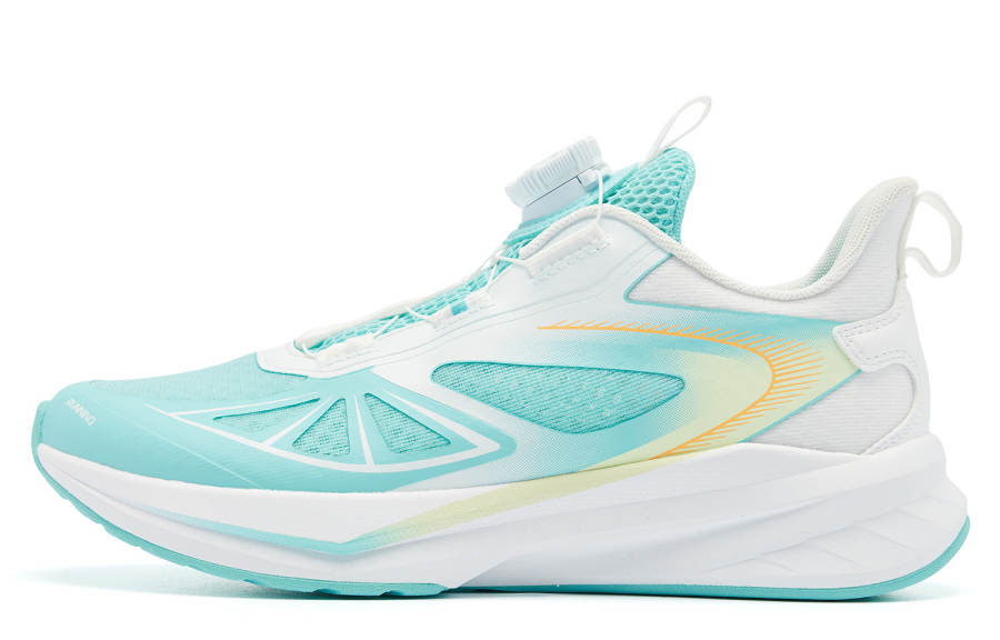 QIAODAN Light Speed 2.0 Physical Fitness Test & Exam Low top Running Shoes Cyan