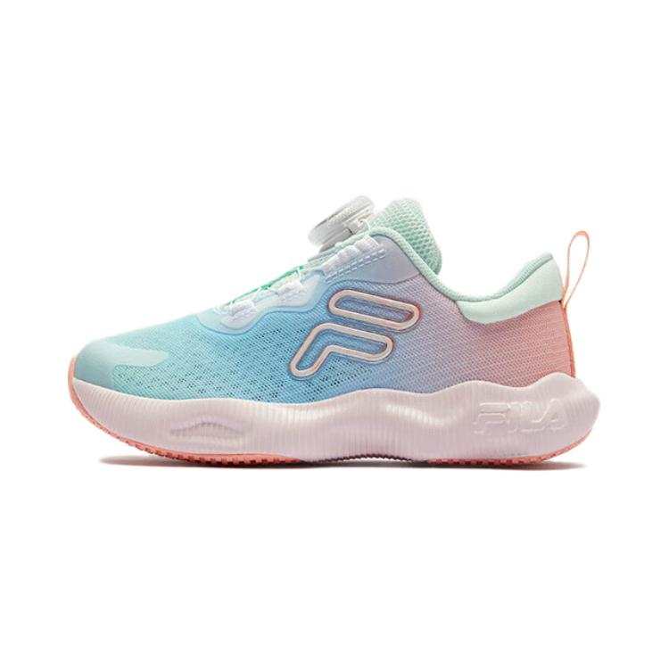FILA KIDS Boa Low top Kids' Training Shoes Blue Pink Children Aged 3 7 Years Old