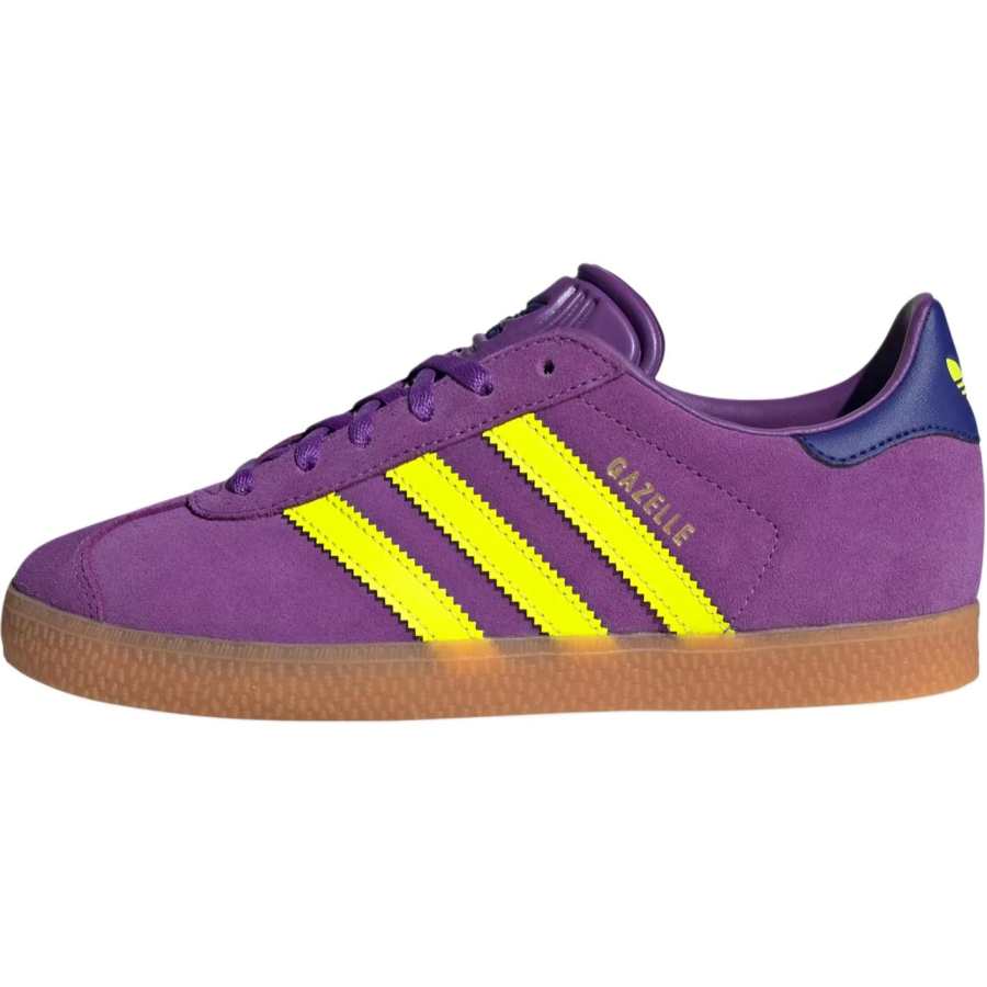 Adidas Originals Gazelle Low top Kids' Skateboarding Shoes Purple Teenagers