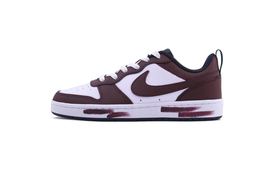 Nike Nike Court Borough 2 Abrasion Resistant Breathable Abrasion Resistant Breathable Low top Kids' Skateboarding Shoes