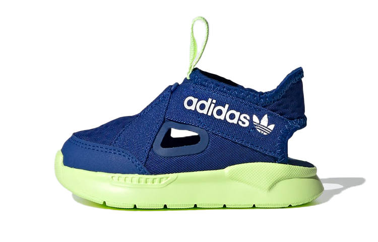 Adidas Originals 360 Sandals Slip Resistant Abrasion Resistant Toddler Shoes Blue Infant And Toddler