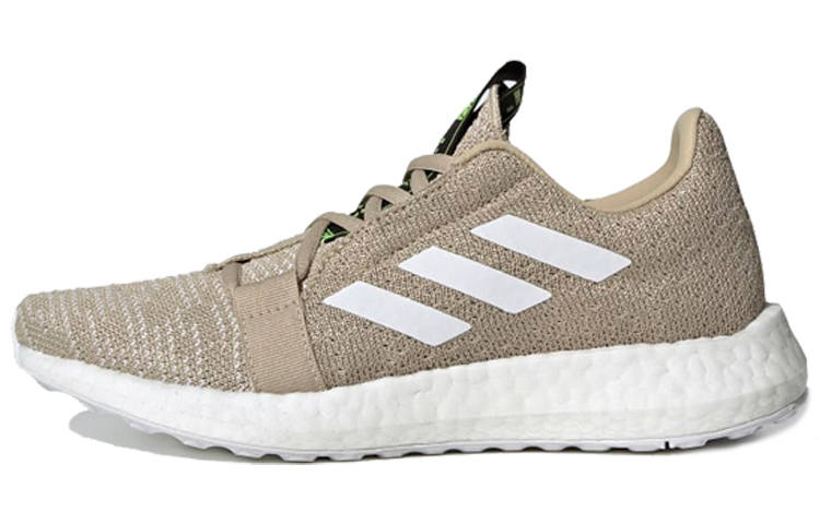 Adidas Adidas Senseboost Go J Cushioning Low top Kids' Running Shoes Linen Brown Teenagers