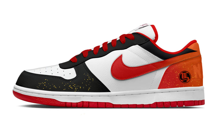 Nike Nike Big Fierce Horse Crimson Cloud Abrasion Resistant Breathable Low top Skateboard Shoes Men's Red
