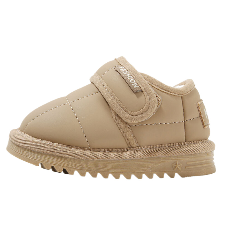 MAIBUXIONG Fleece Lined Casual Comfortable Slip Resistant Thermal Slip Resistant Thermal Toddler Shoes
