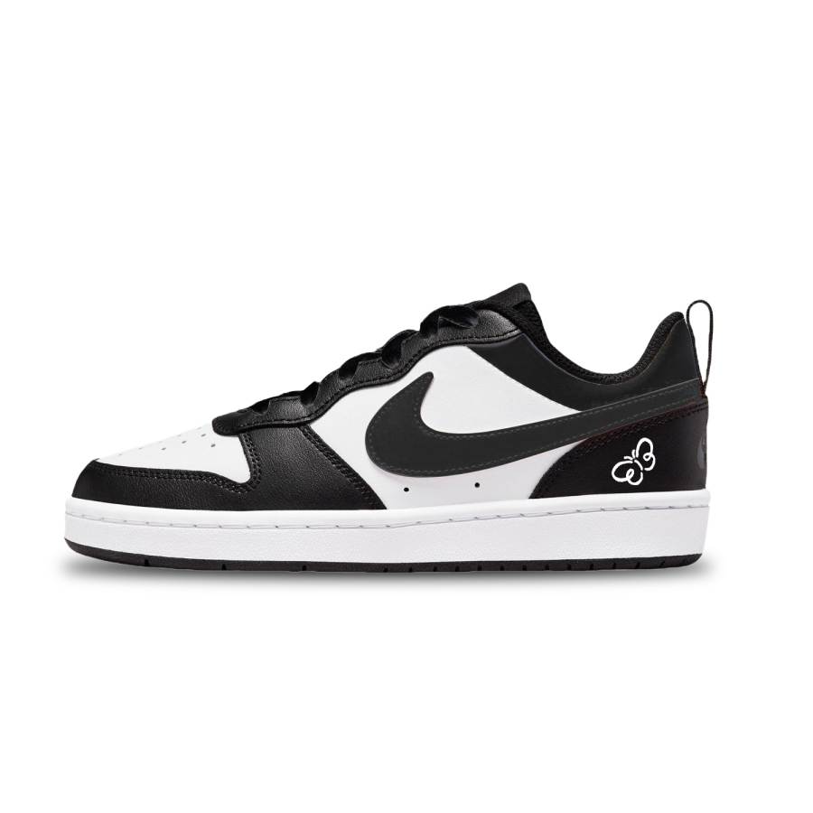 Nike Nike Court Borough Leather Abrasion Resistant Abrasion Resistant Low top Kids' Skateboarding Shoes Unisex