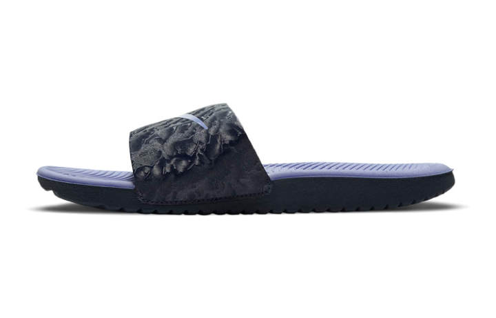 Nike Nike Kawa Kids' Slippers Black Purple Kids'