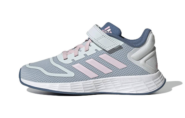 Adidas Adidas Duramo 10 Slip Resistant Abrasion Resistant Low top Kids' Running Shoes Blue Children Aged 3 7 Years Old