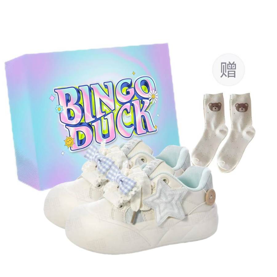 BINGO DUCK Slip Resistant Slip Resistant Low top Skateboard Shoes Women's