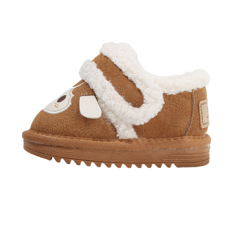 MAIBUXIONG Comfortable Fleece Lined Toddler Shoes Infant And Toddler