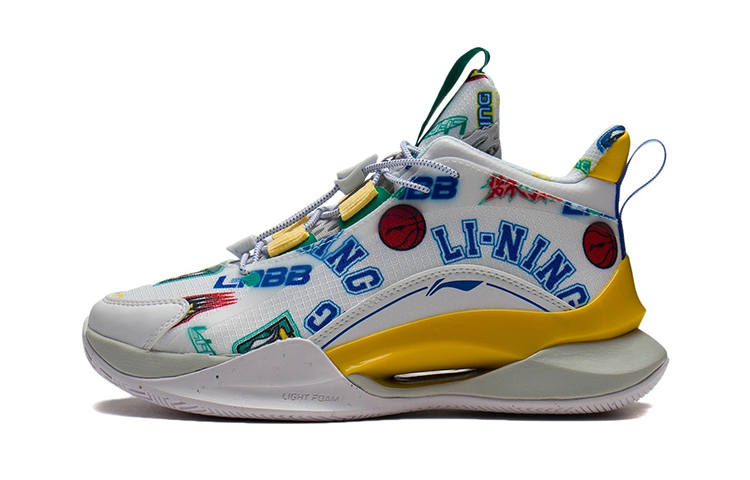 Li-Ning YOUNG Li Ning YOUNG Avant Garde Spirit TEAM 4.0 Synthetic Leather, Textile Sports Abrasion Resistant Breathable Mid top