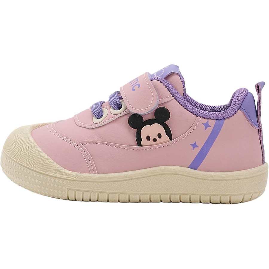 Disney Pine Synthetic Leather Waterproof Low top Toddler Shoes Infant And Toddler