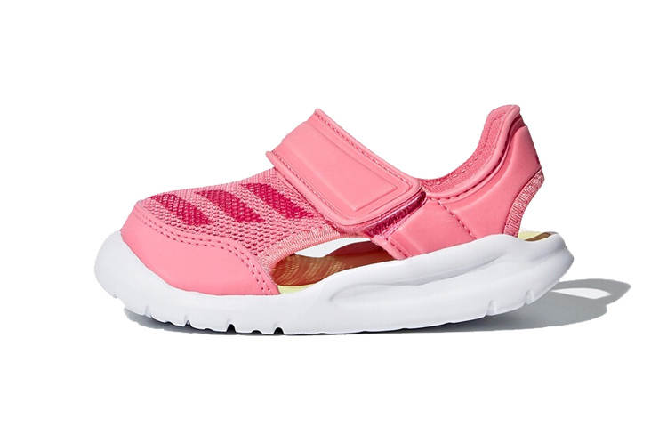 Adidas Adidas Fortaswim Synthetic Leather Toddler Shoes Pink White Infant And Toddler
