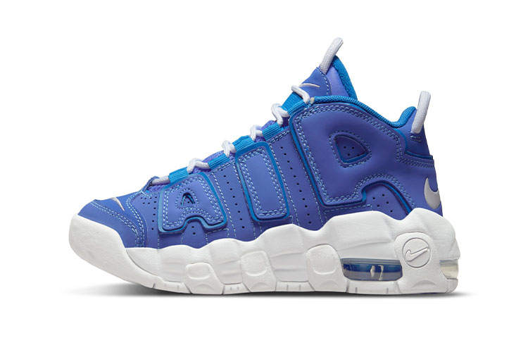 Nike Nike Air More Uptempo Mid top Children's Basketball Shoes Blue Kids'