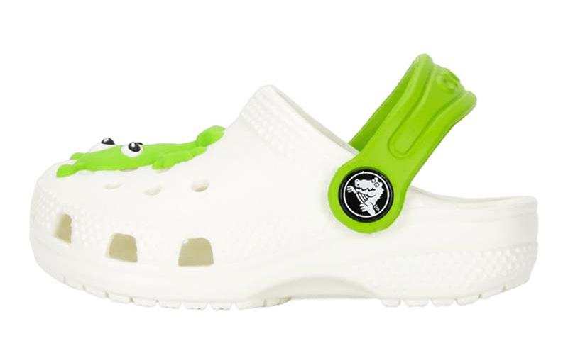 Crocs Children's Sandals White Green Kids'