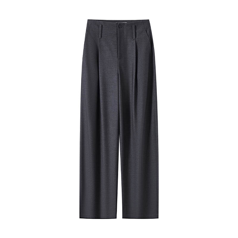 XIANGYING Suit Pants Women's Lava Gray Moderate Suit Pants